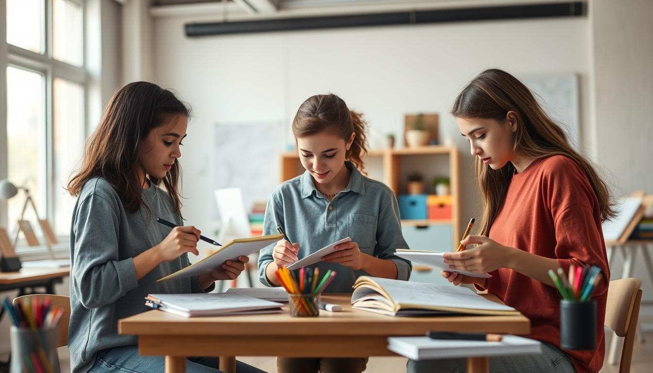 University campus and scholarly environment in Amsterdam